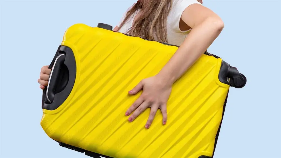 carry-on luggage in airplane